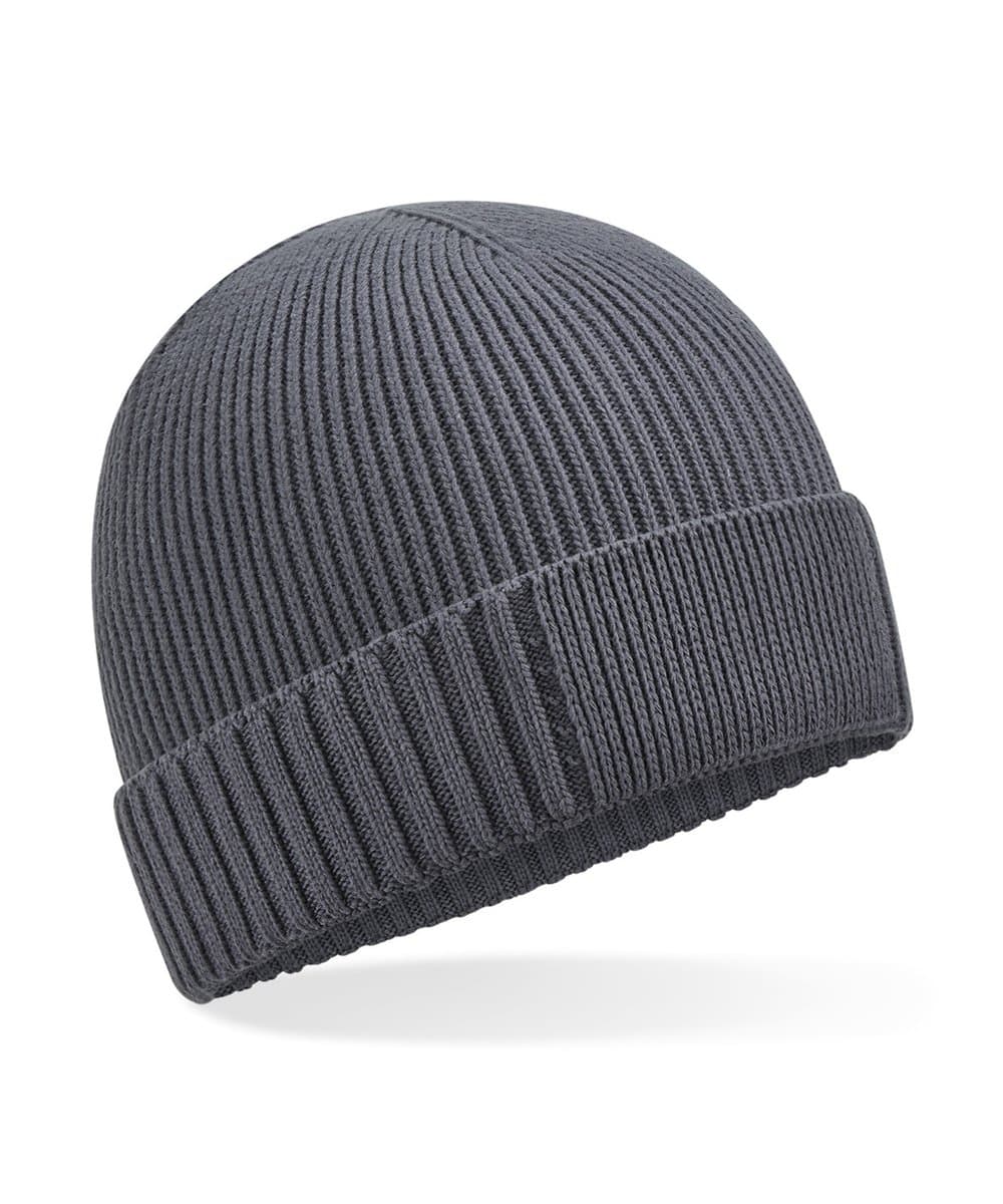 Organic cotton engineered patch beanie 3