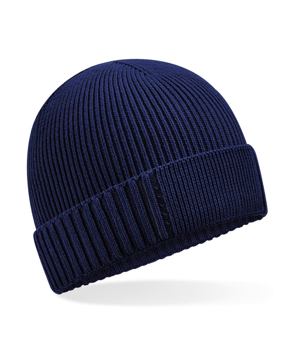Organic cotton engineered patch beanie 4