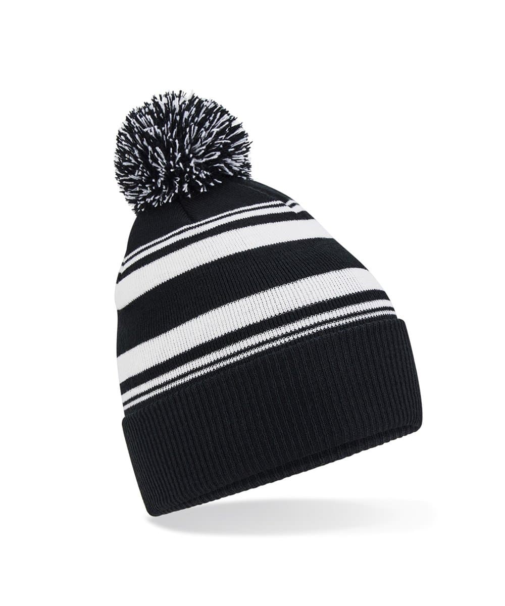 Striped fan beanie 3