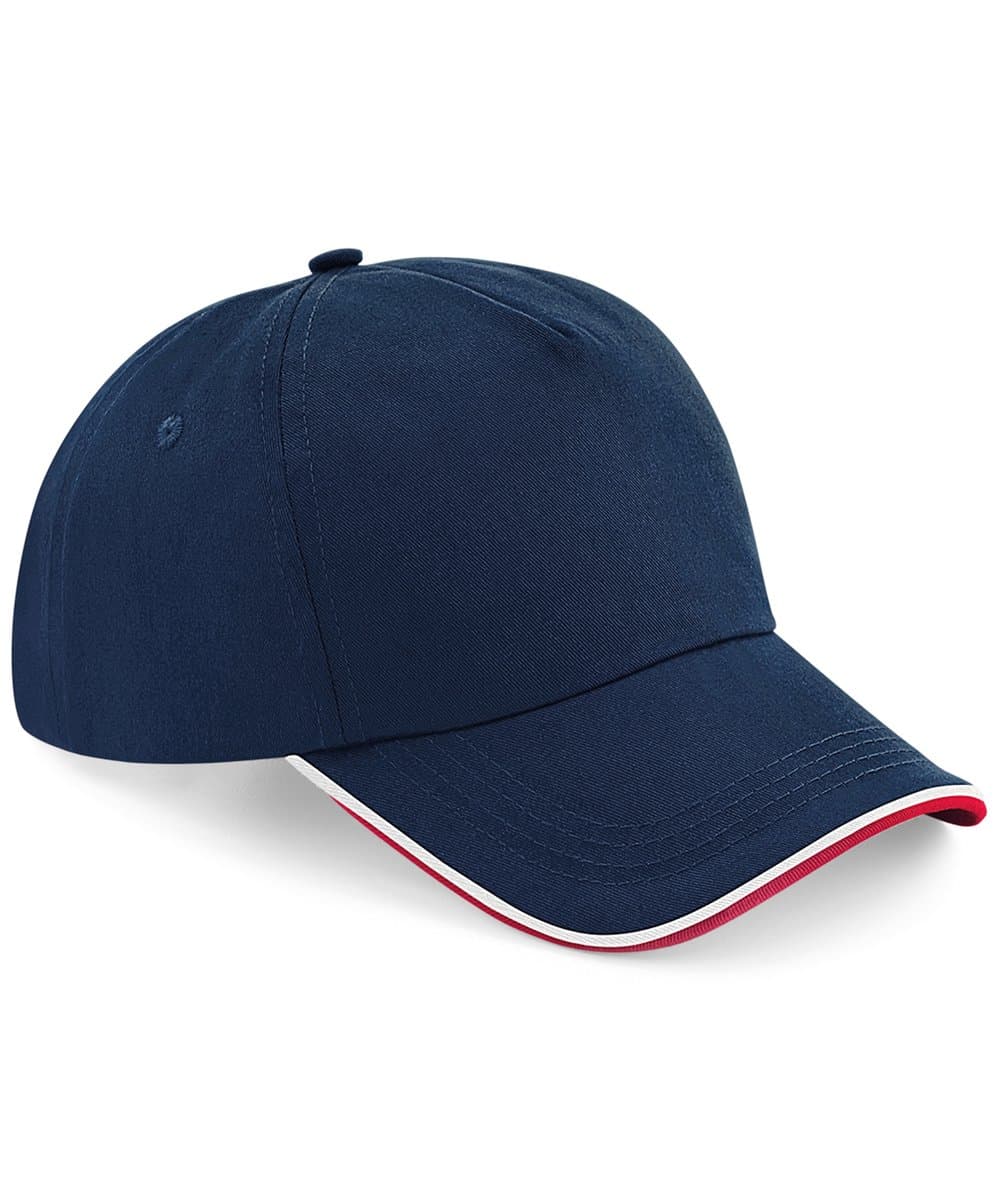 Authentic 5-panel cap - piped peak 5