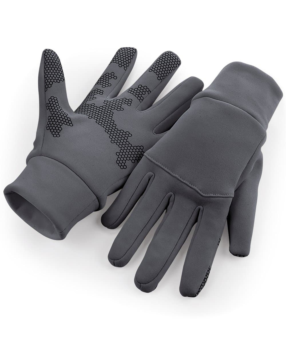Softshell sports tech gloves 3