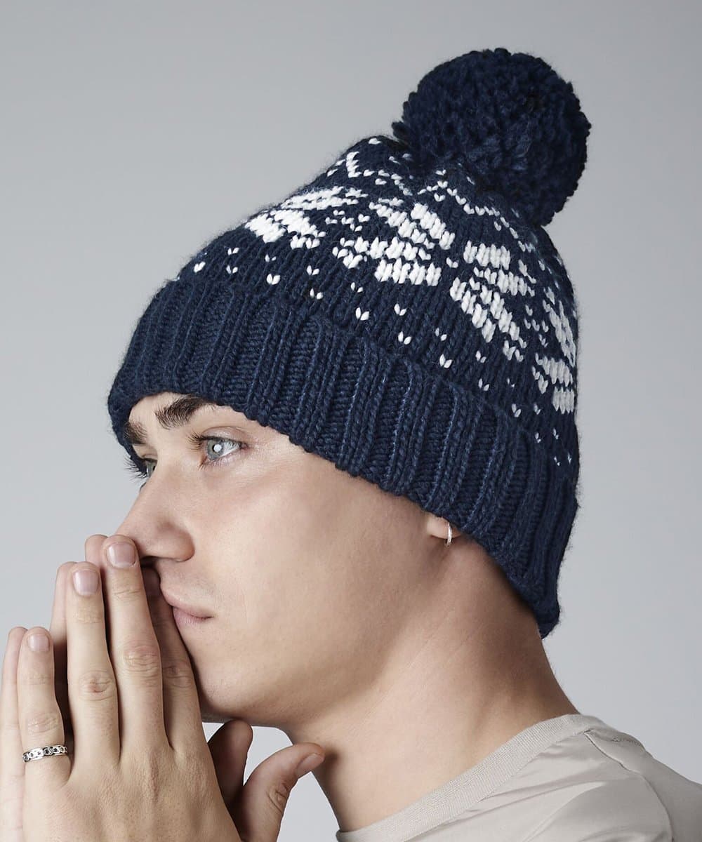 Fair Isle snowstar® beanie 1