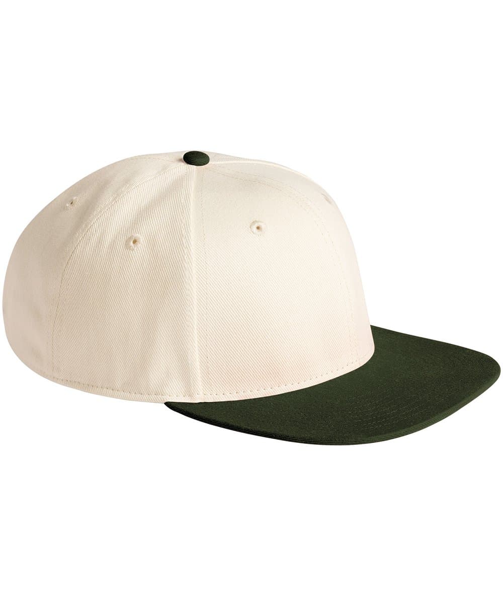 Contrast flat peak 6-panel cap 2