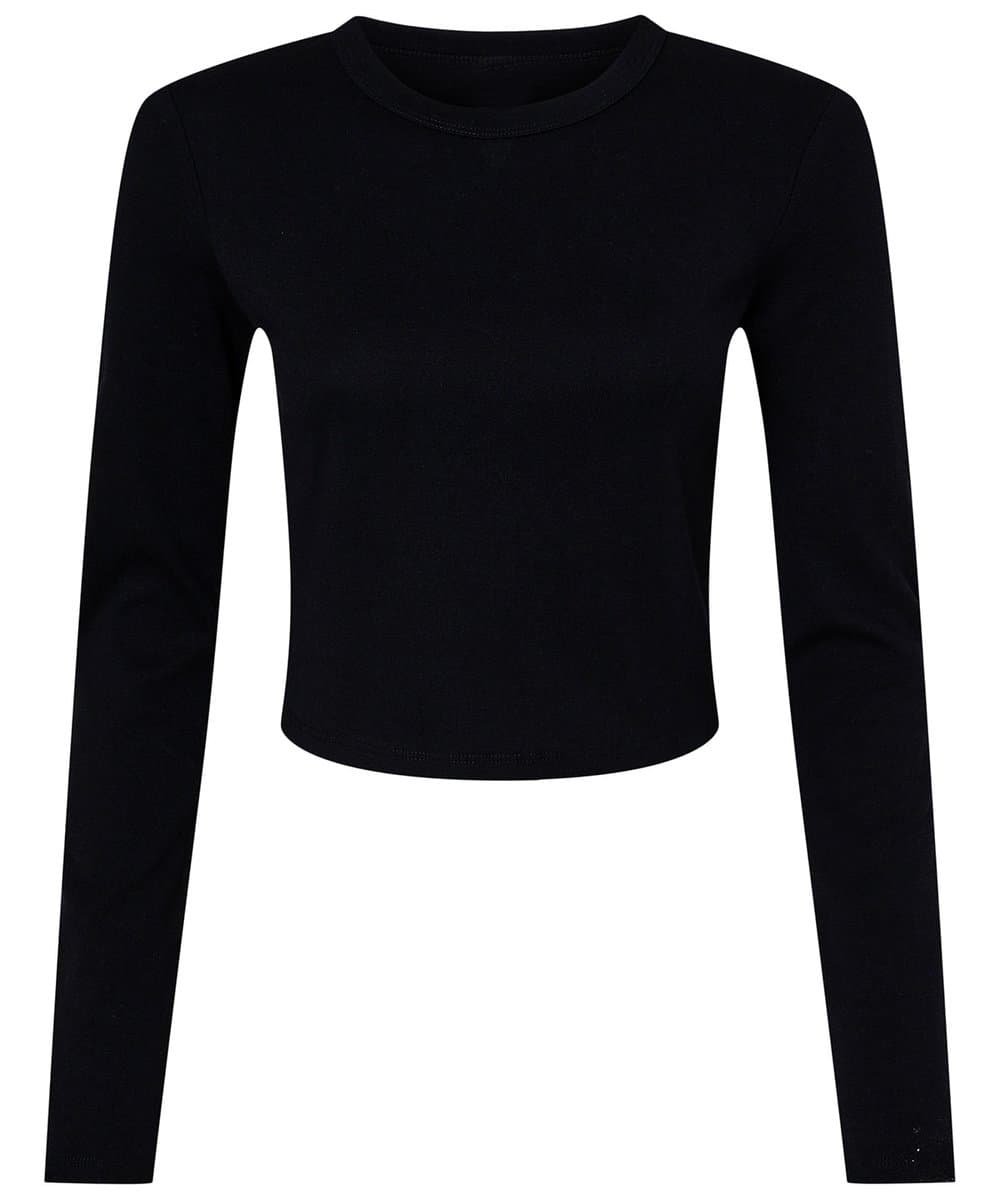Women’s micro rib long sleeve baby t-shirt 3