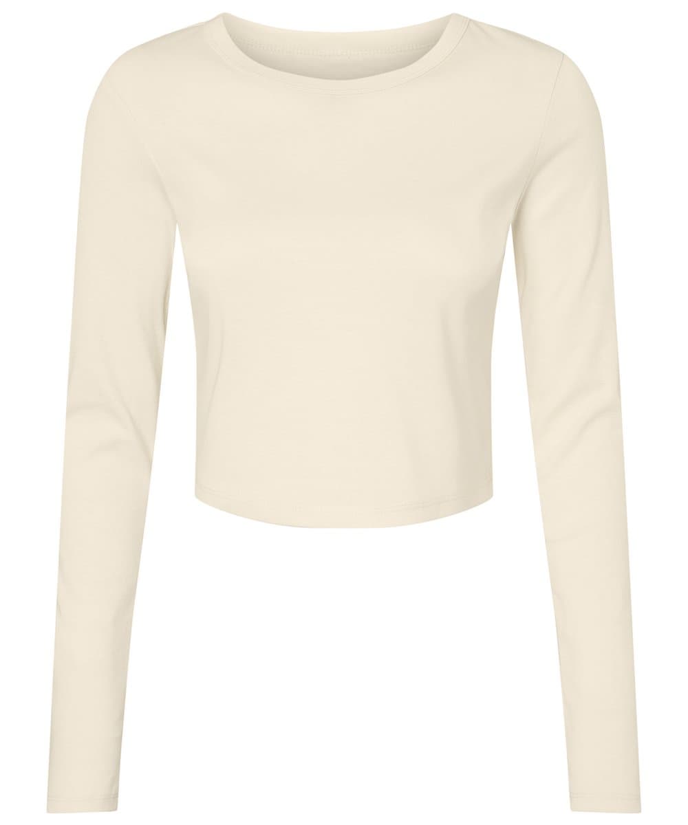 Women’s micro rib long sleeve baby t-shirt 4