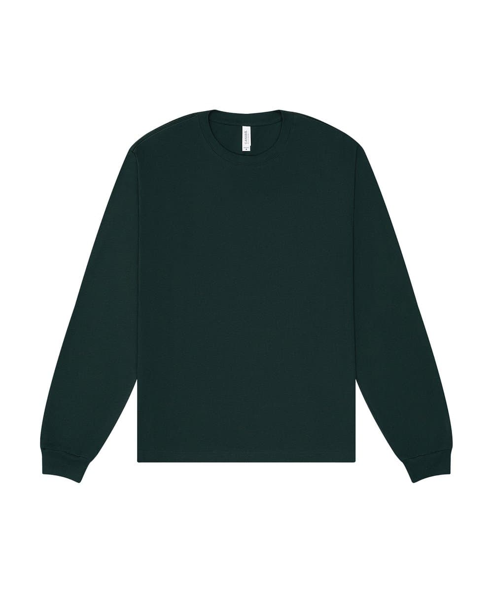 Unisex heavy boxy long sleeve tee 5