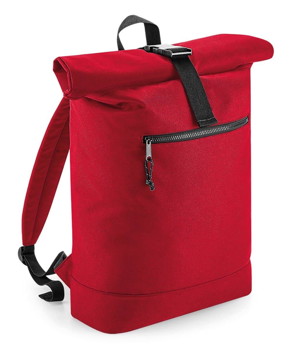 Recycled rolled-top backpack 3