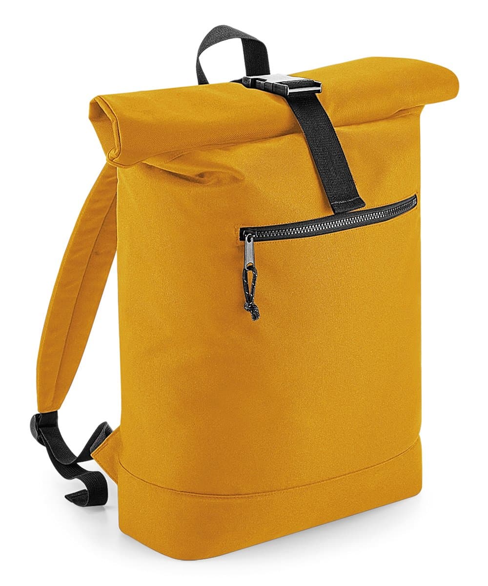 Recycled rolled-top backpack 5