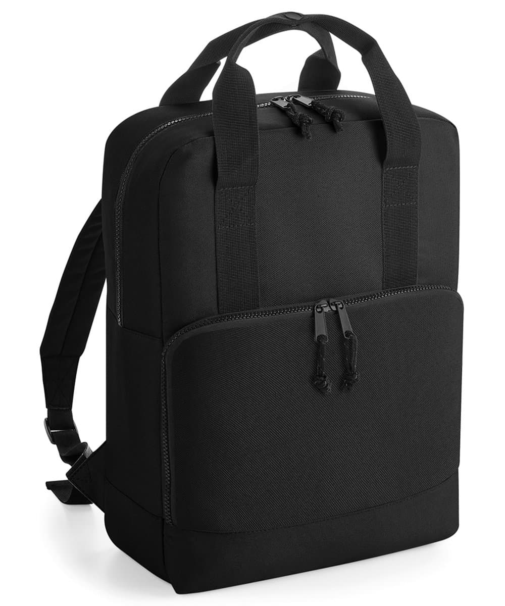 Recycled twin handle cooler backpack 2