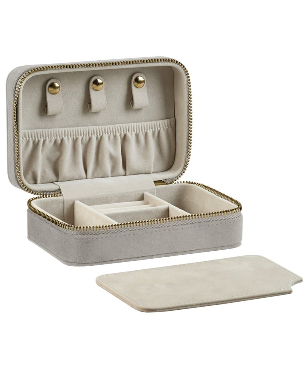 Velvet travel jewellery box 3