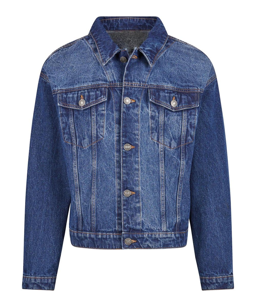 Heavy ounce boxy denim jacket 4