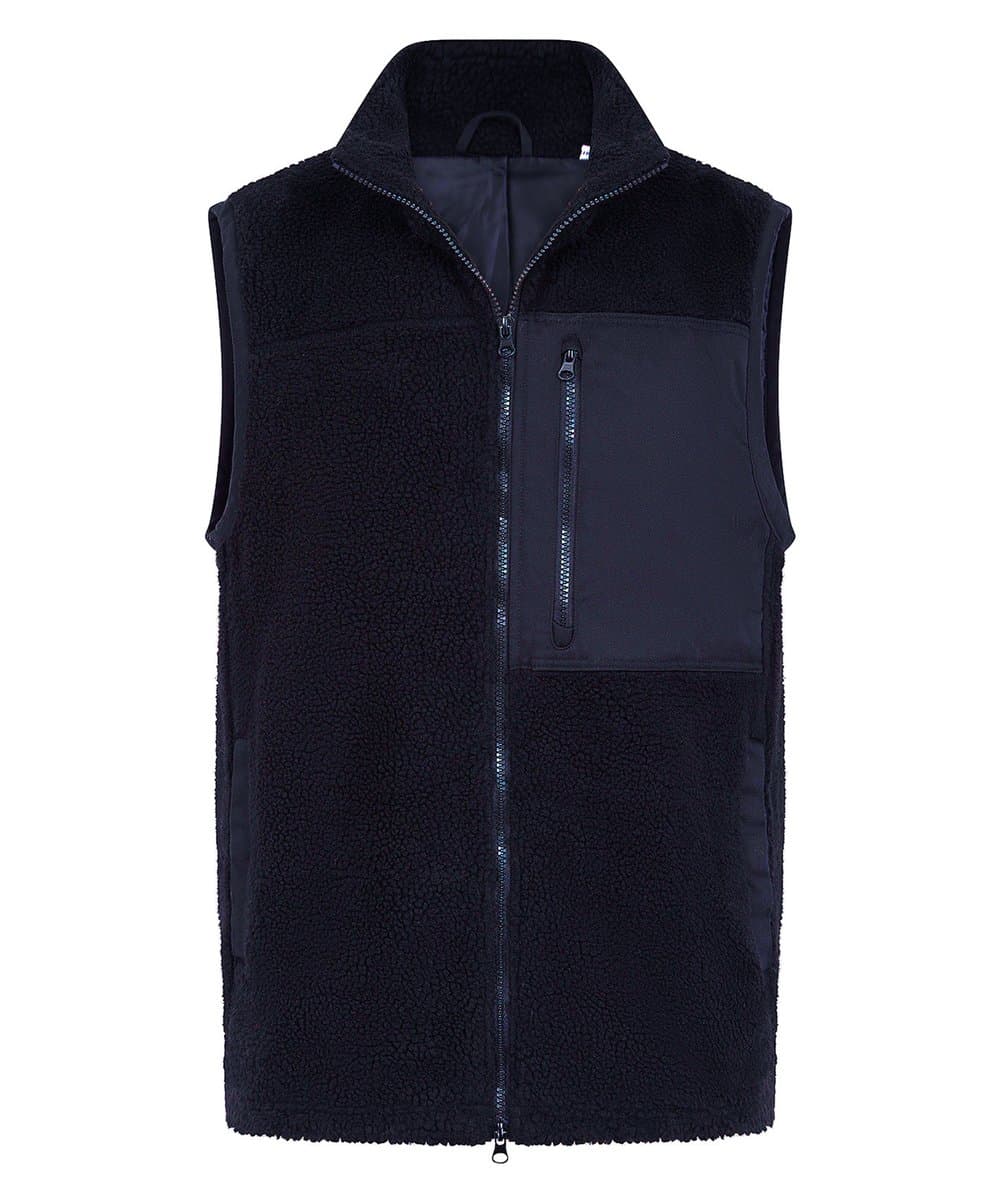 Recycled sherpa gilet 5