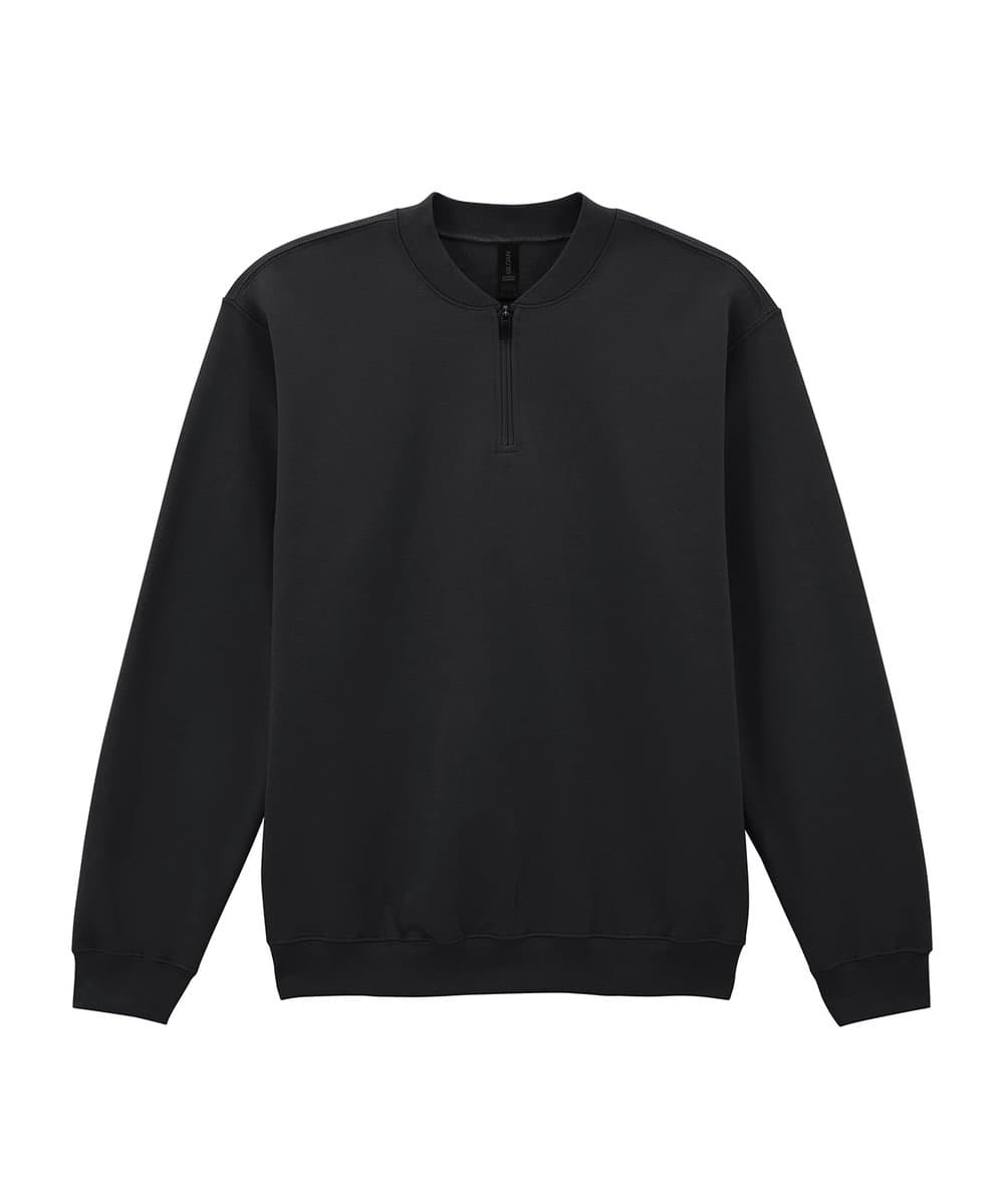 Softstyle™ midweight adult fleece 1/4-zip sweatshirt 2
