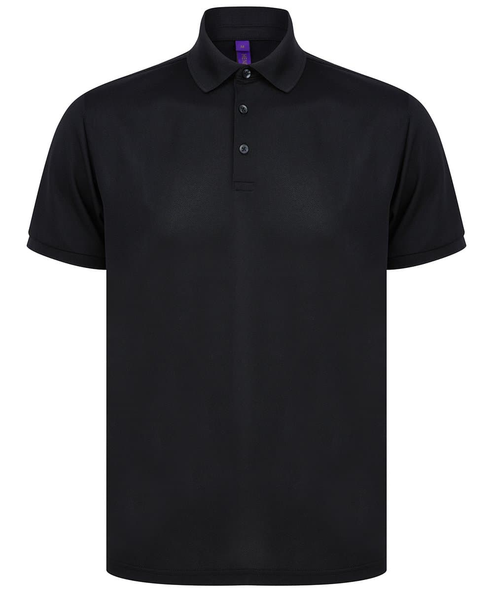 Recycled polyester polo shirt 2
