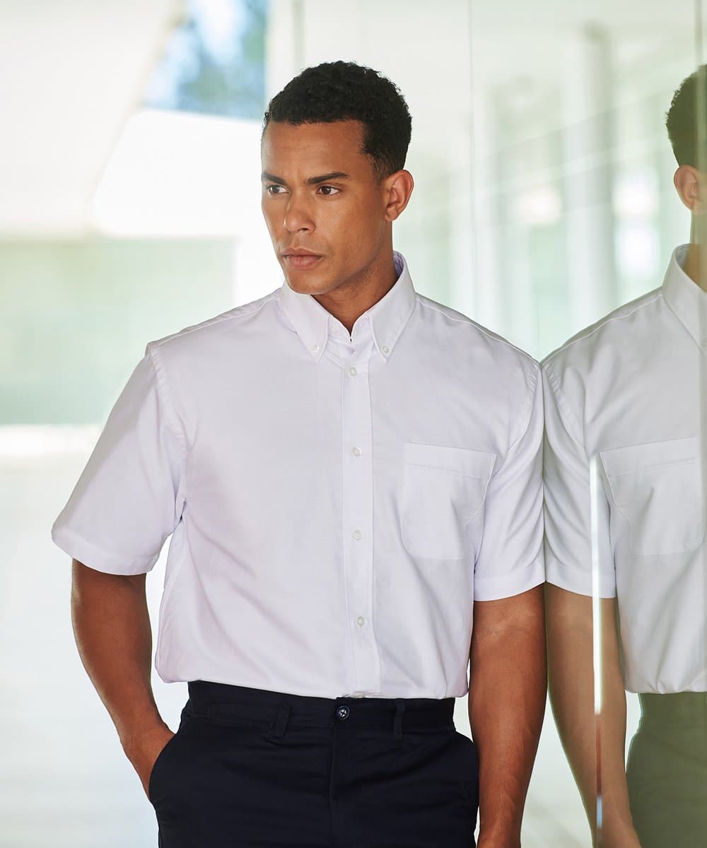 Short sleeve classic Oxford shirt 1