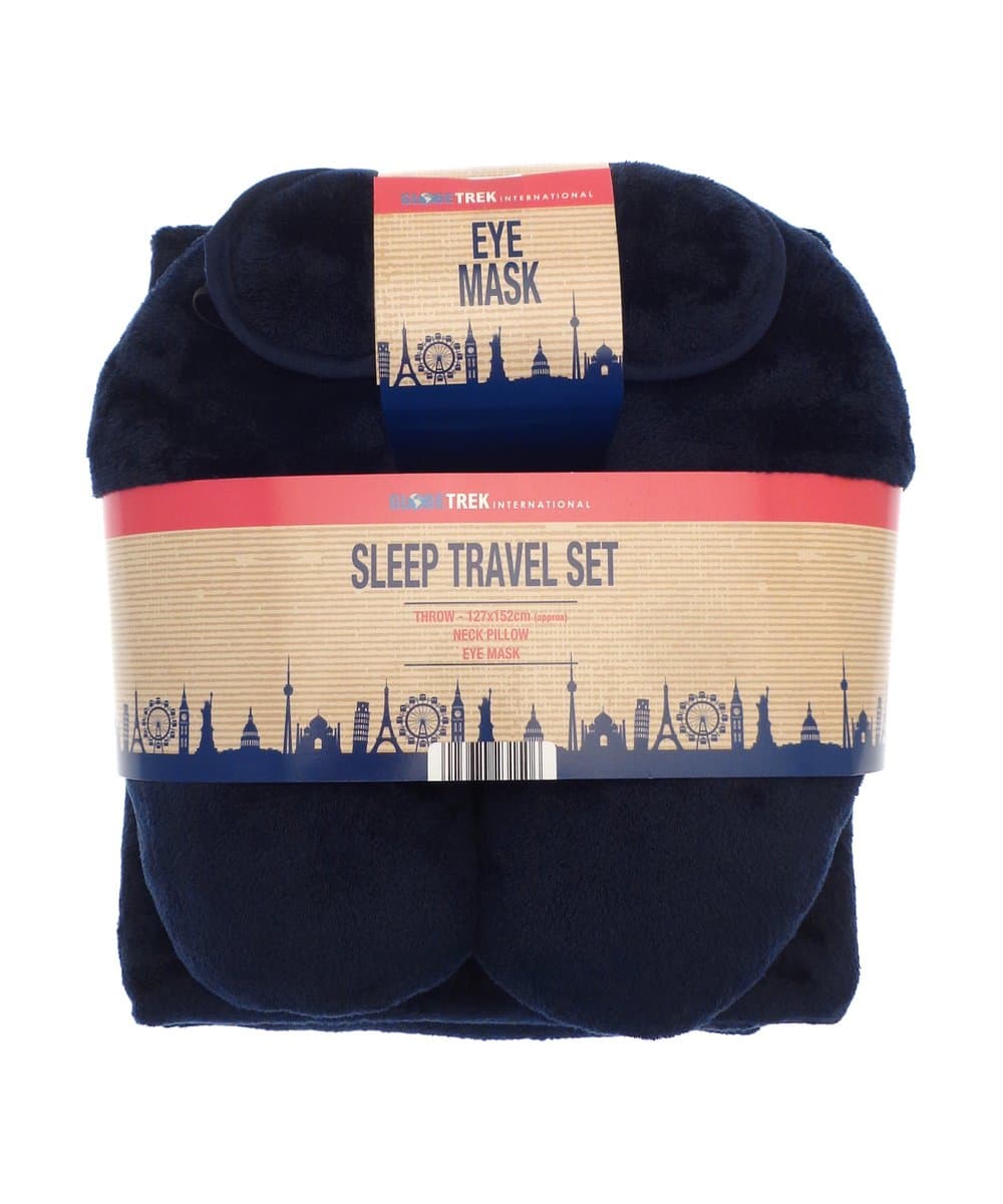 Travel set (neck pillow, eye mask and fleece blanket) 2