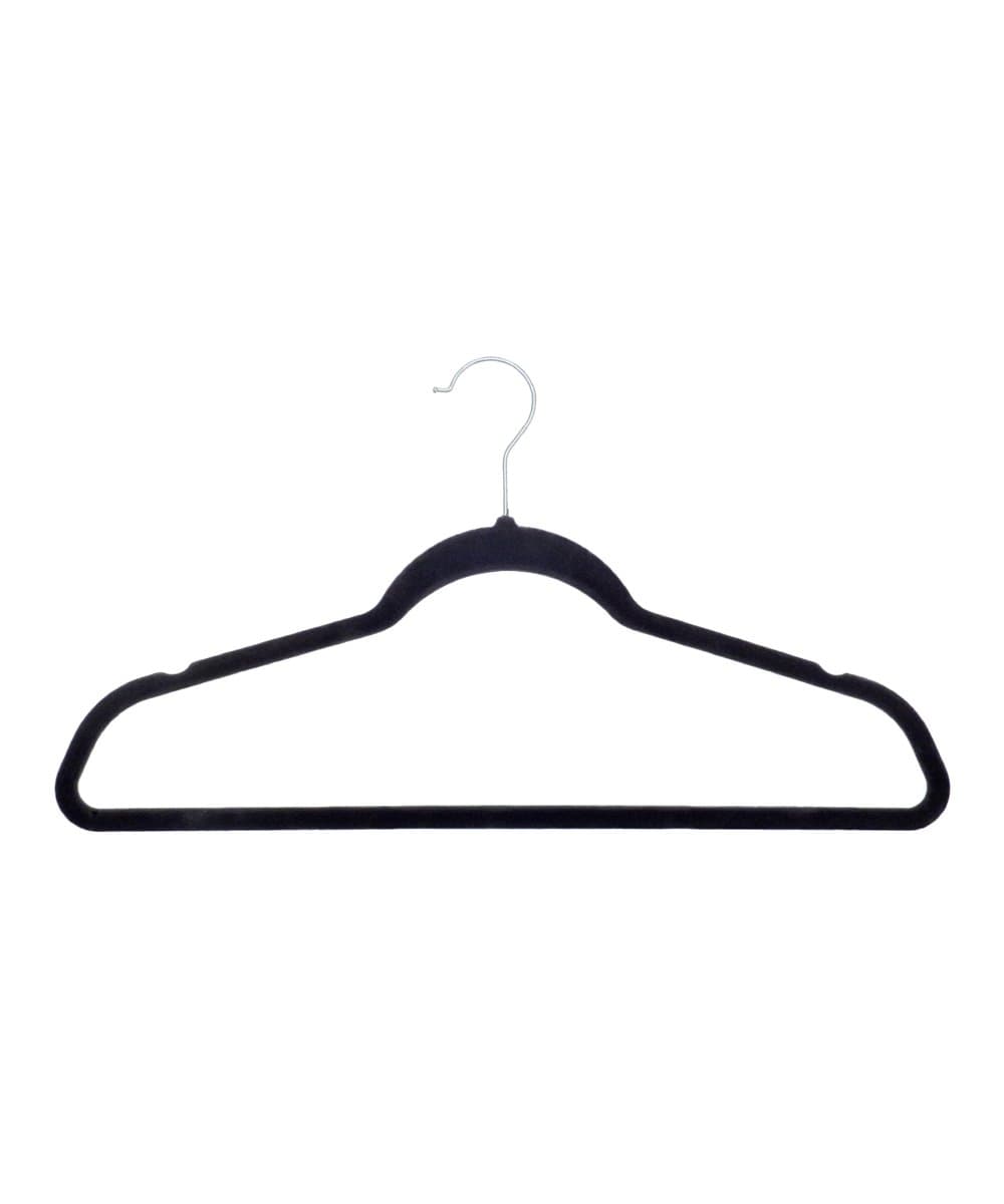 Velvet-effect coat hangers (25-pack) 2