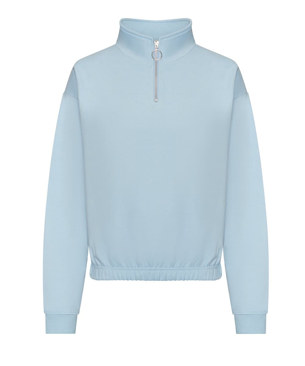 Women's cropped ¼-zip sweat 4