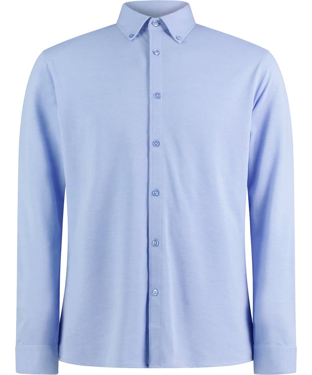 Long sleeve Superwash® 60° piqué shirt (tailored fit) 3