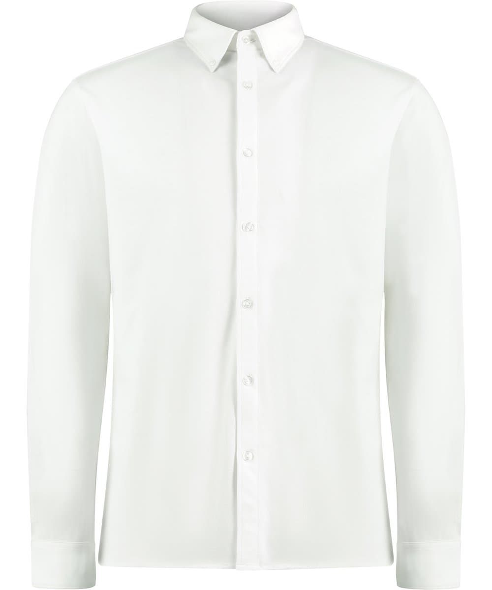 Long sleeve Superwash® 60° piqué shirt (tailored fit) 5