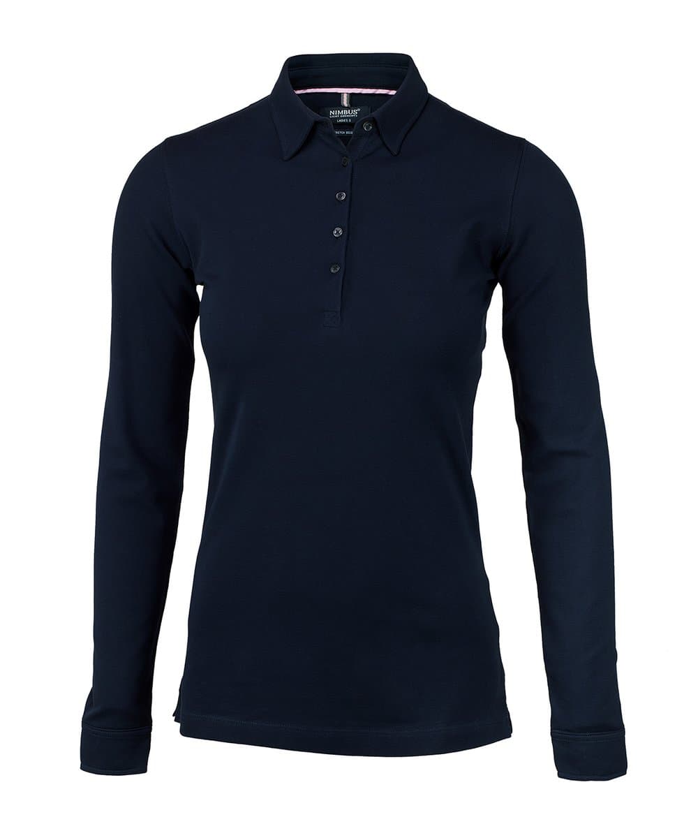 Women’s Carlington – deluxe long sleeve polo 4