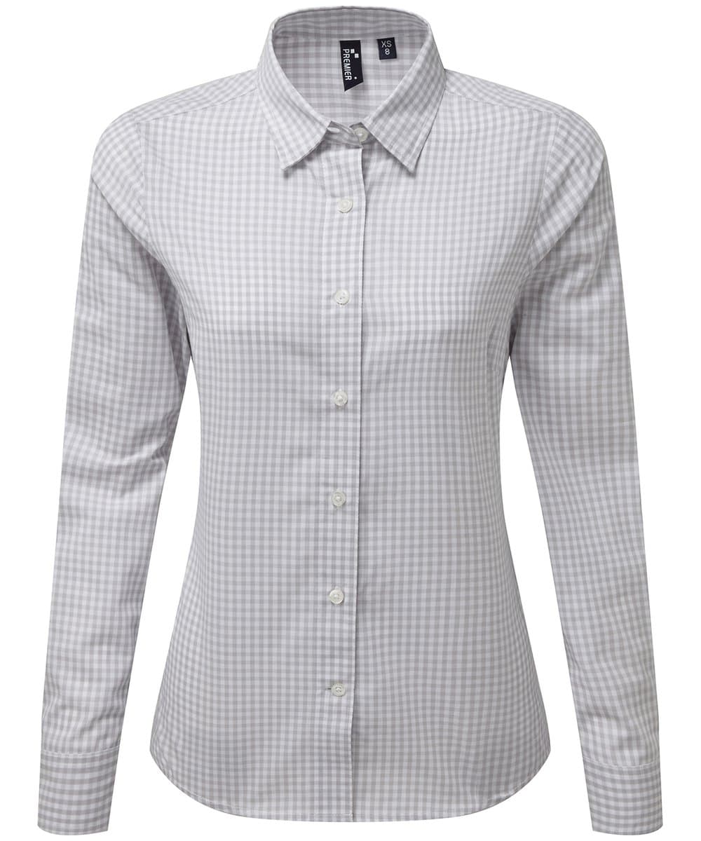 Women's Maxton check long sleeve shirt 5