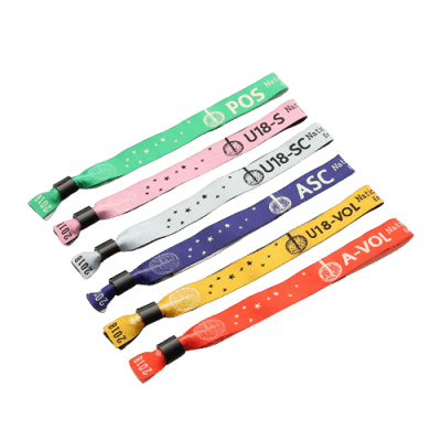 Fabric Wristbands - Woven