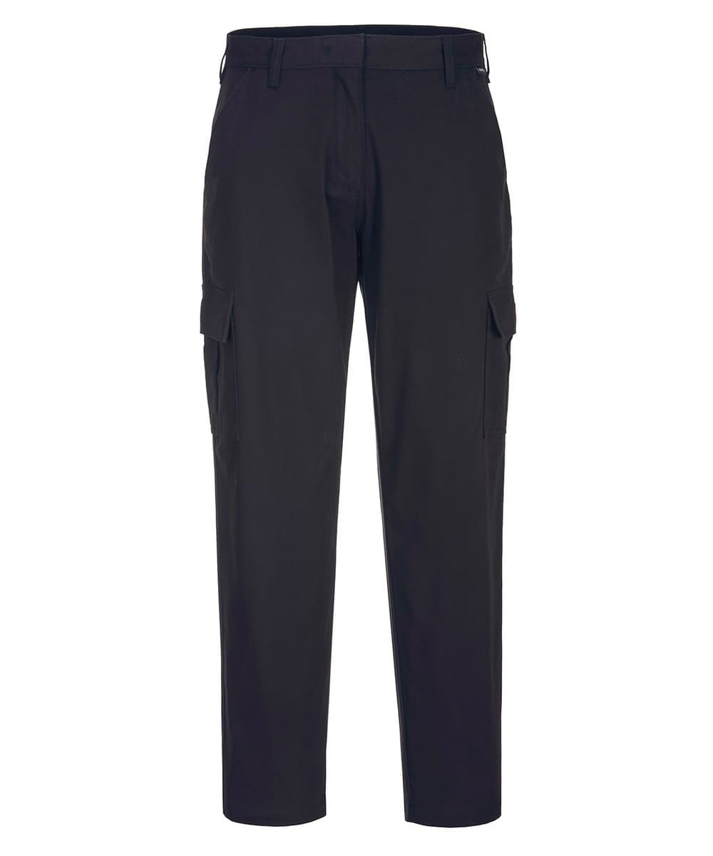 Women's stretch cargo trousers (S233) slim fit 2