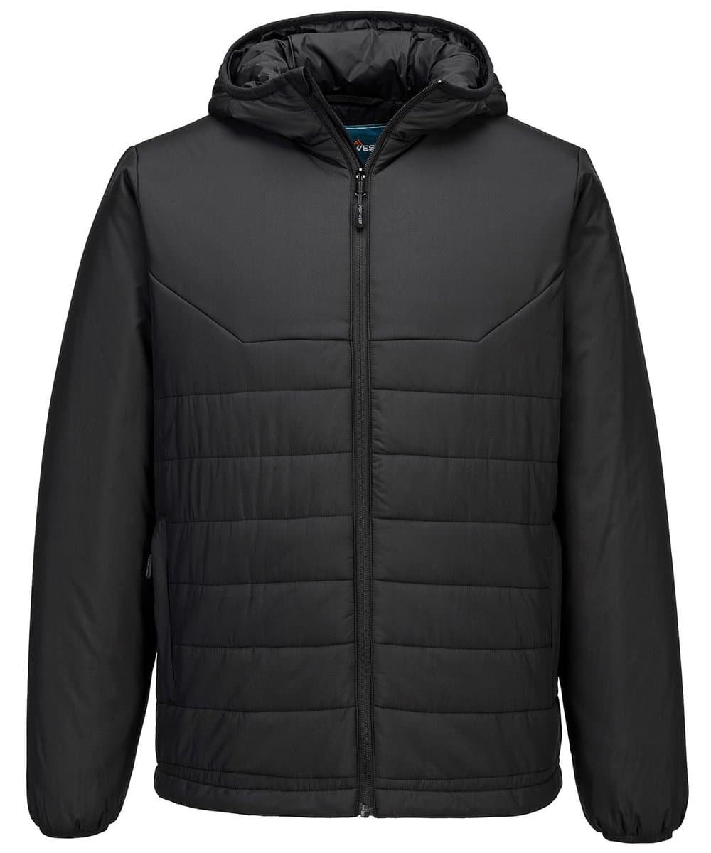 Professional hooded insulated baffle jacket (S608) 2