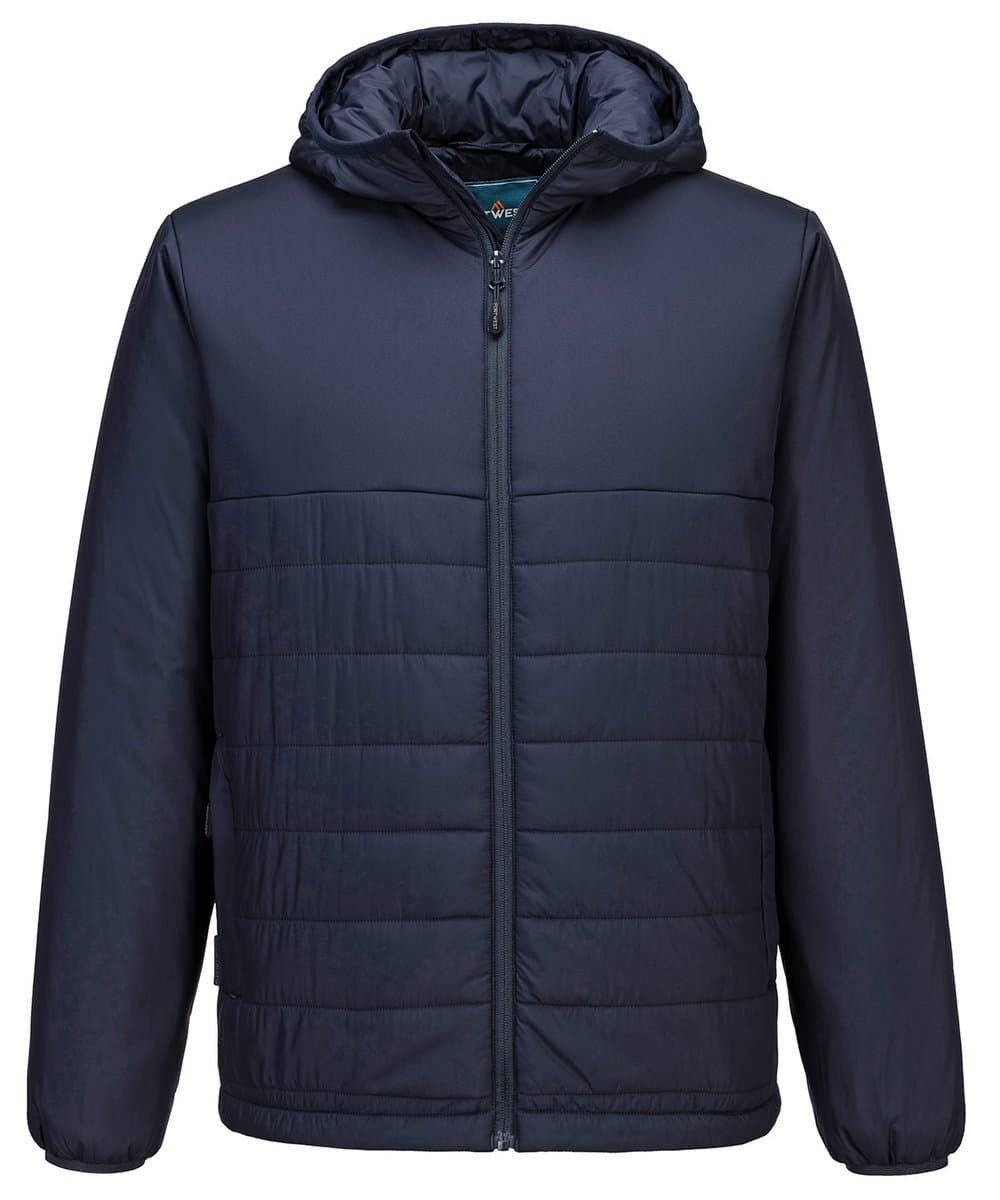 Professional hooded insulated baffle jacket (S608) 4