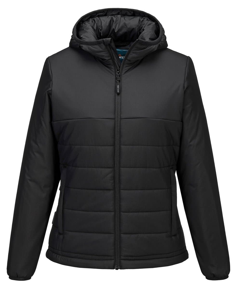 Women’s professional hooded insulated baffle jacket (S613) 2