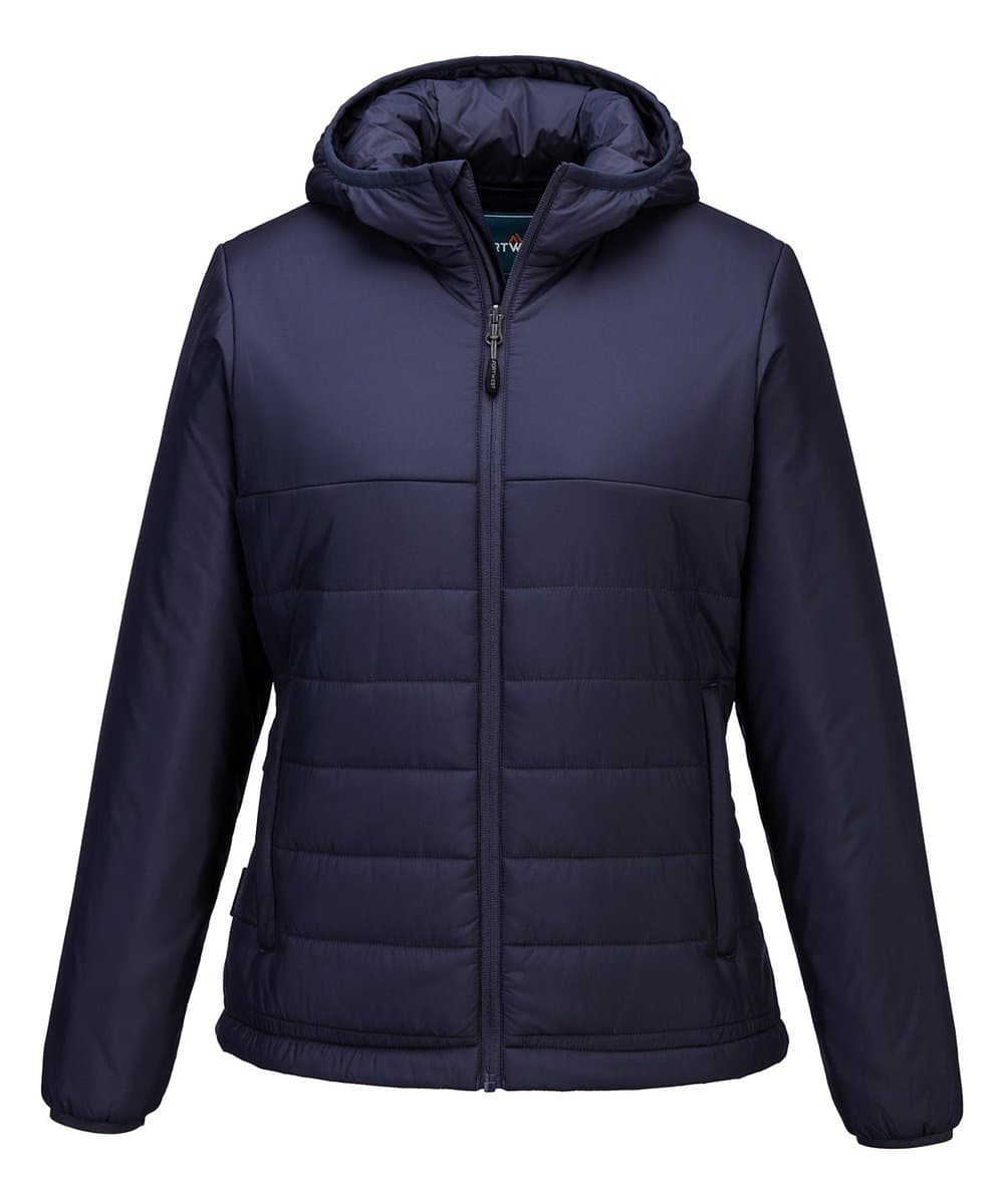 Women’s professional hooded insulated baffle jacket (S613) 4