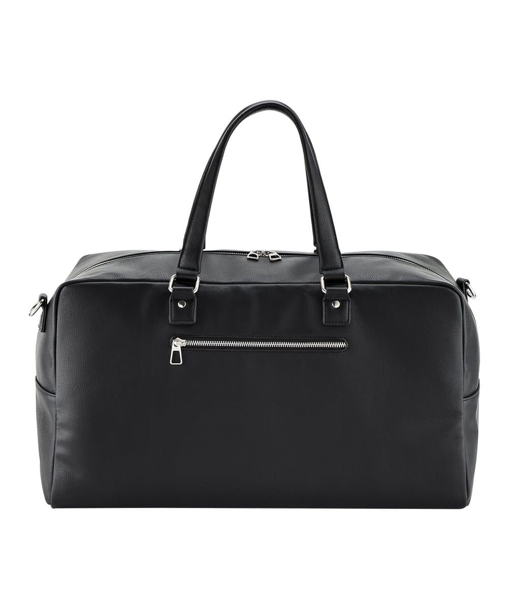 Tailored luxe PU weekender 2