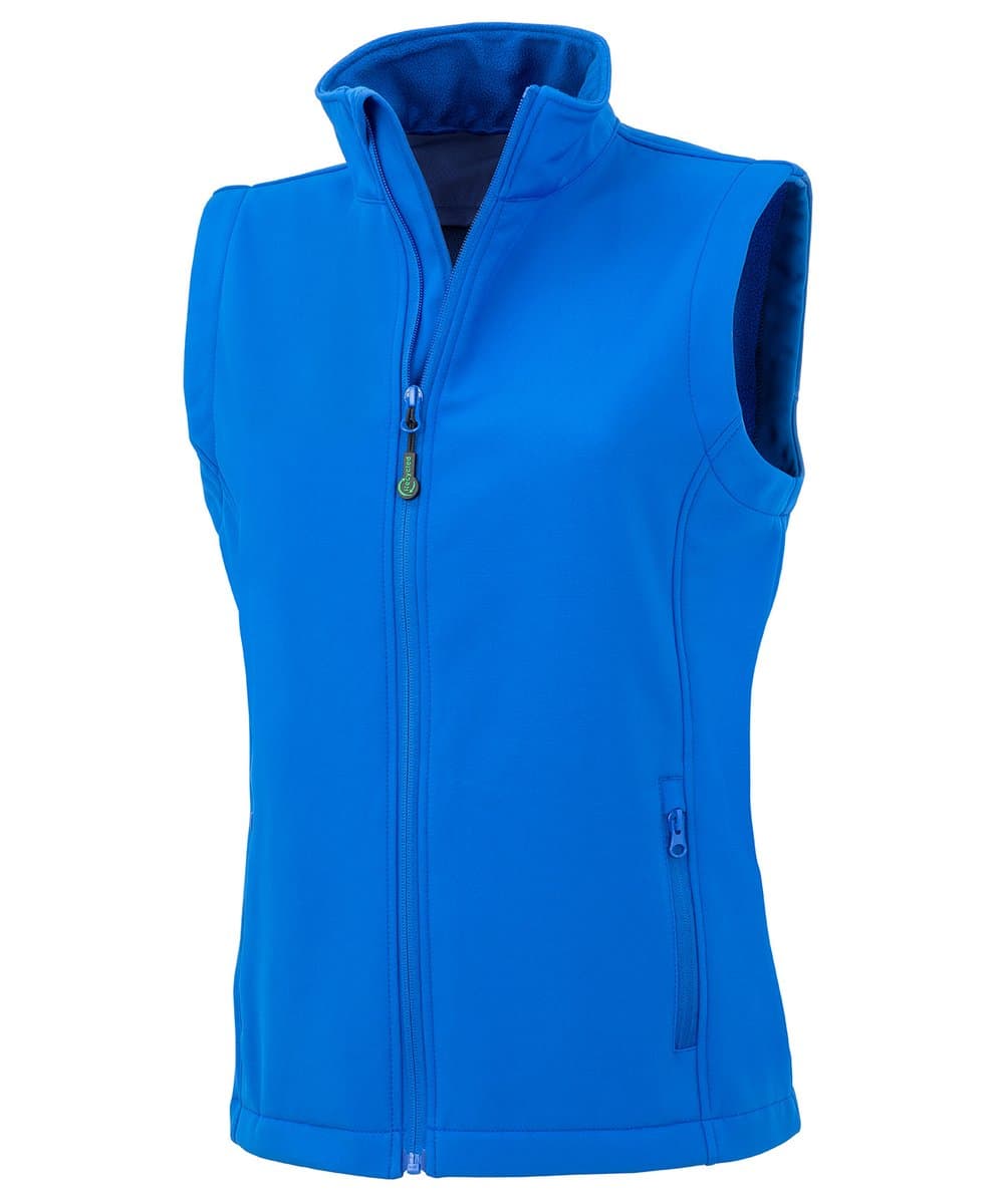 Women's recycled 2-layer printable softshell bodywarmer 4