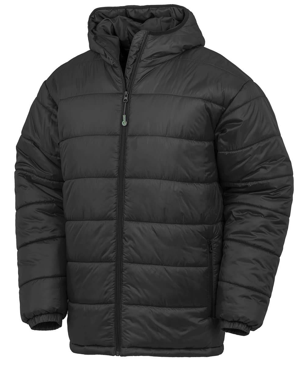 Recycled hooded padded parka 2