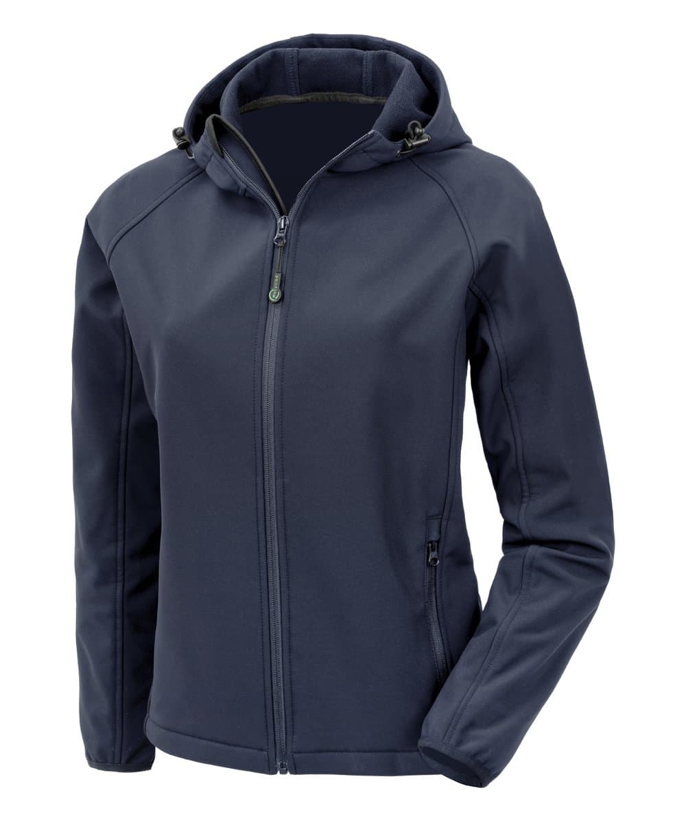 Women’s recycled 3-layer printable hooded softshell 3