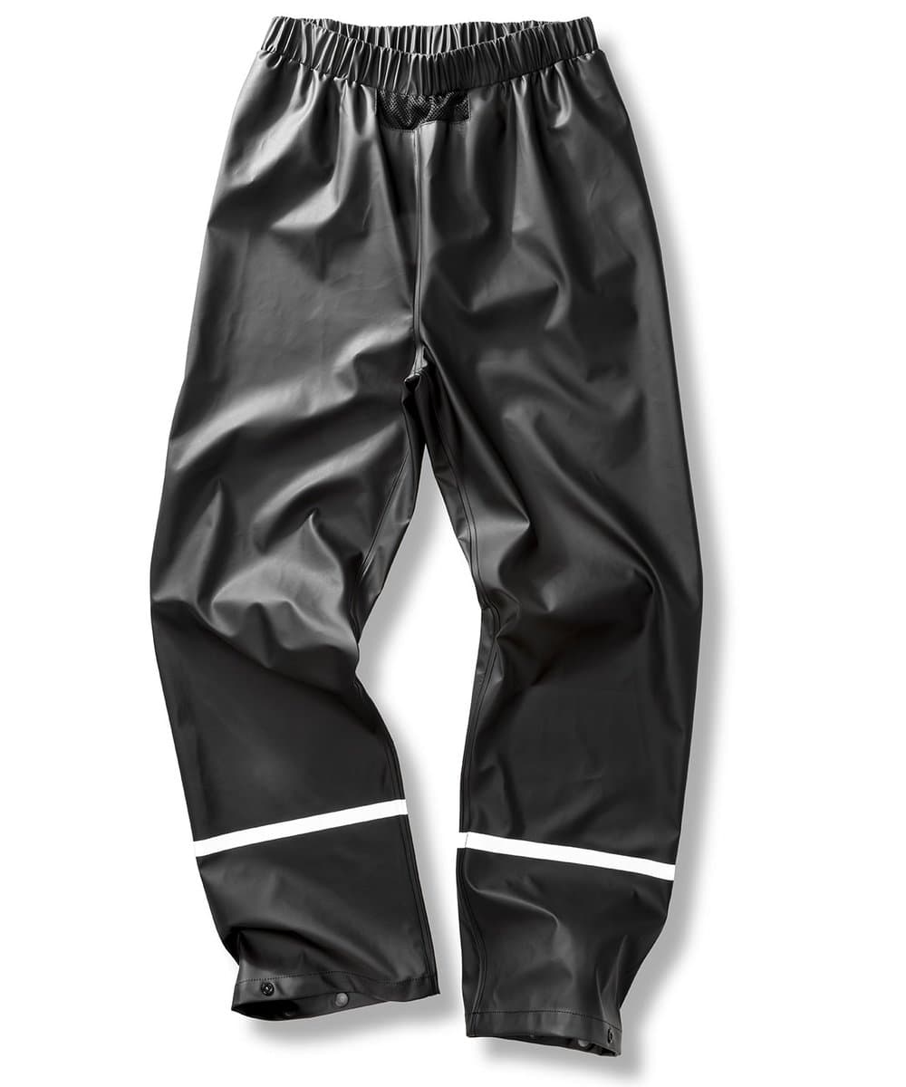 Prism PU waterproof trousers with reflective bands and recycled backing 2