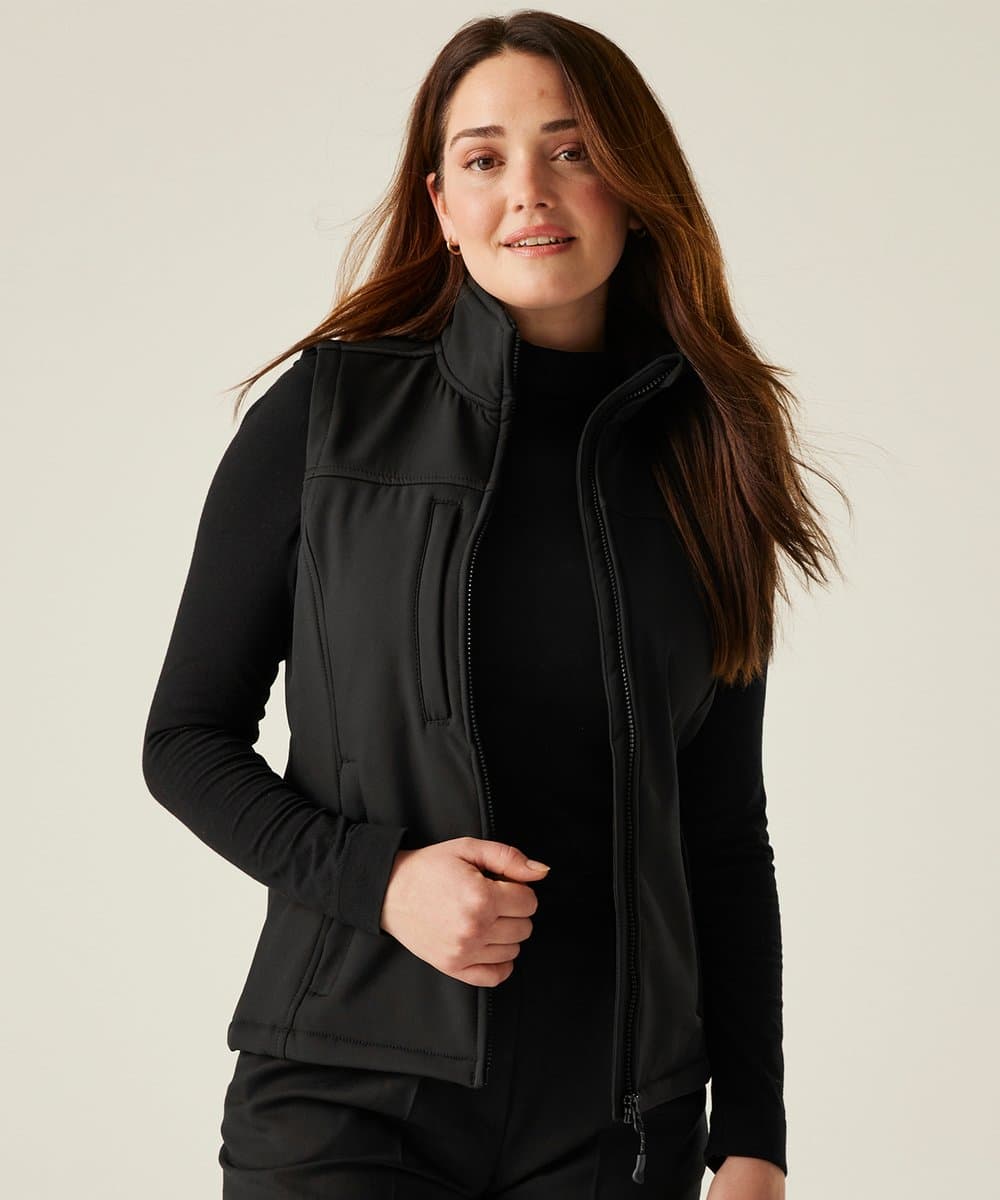 Women's Flux softshell bodywarmer 1