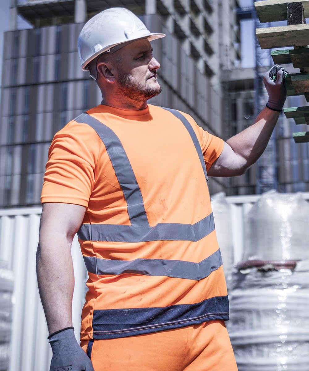Pro hi-vis short sleeve t-shirt 1
