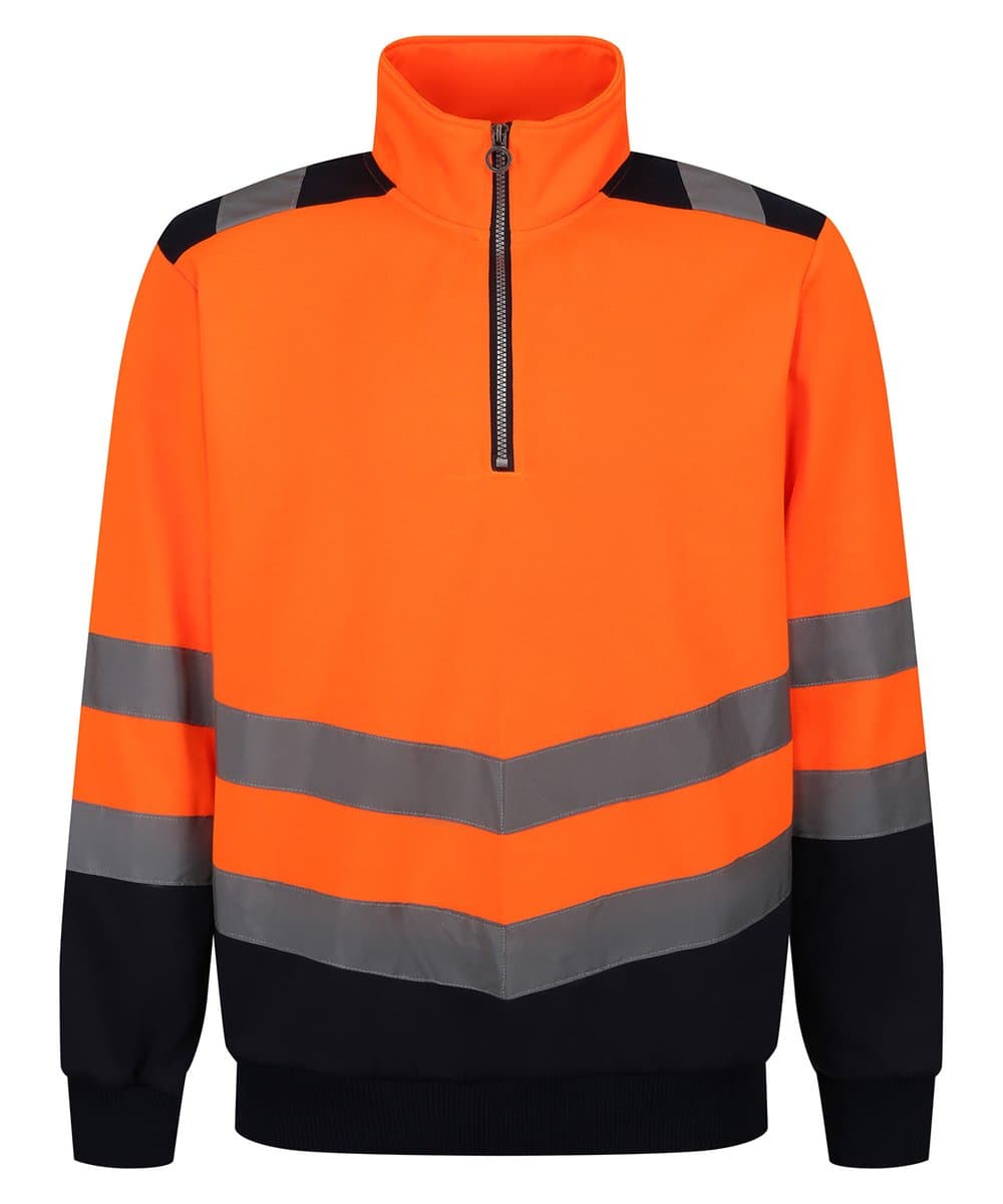 Pro hi-vis ¼-zip sweatshirt 2