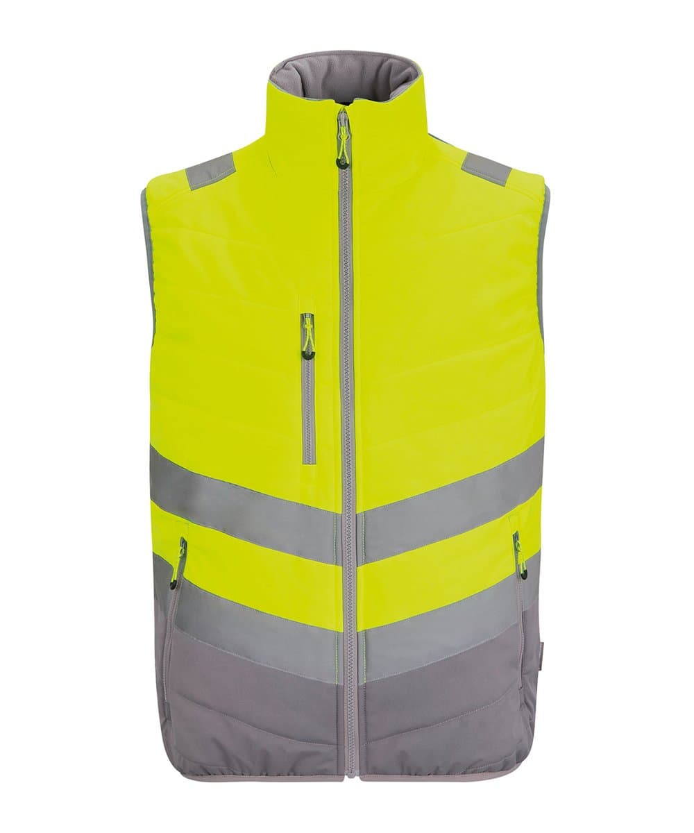 Hi-vis two-tone thermal bodywarmer 3