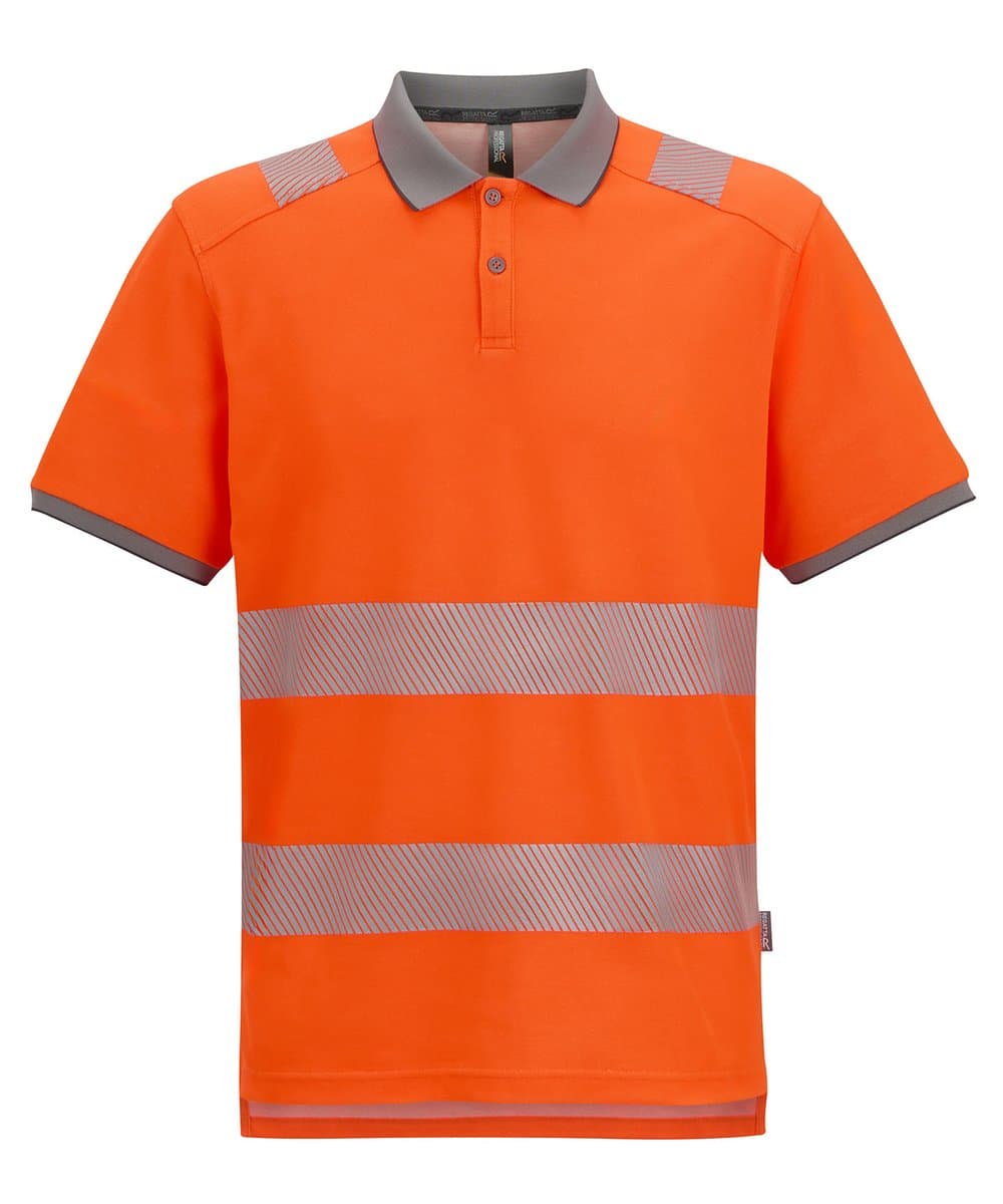 Hi-vis pro comfort polycotton polo 2