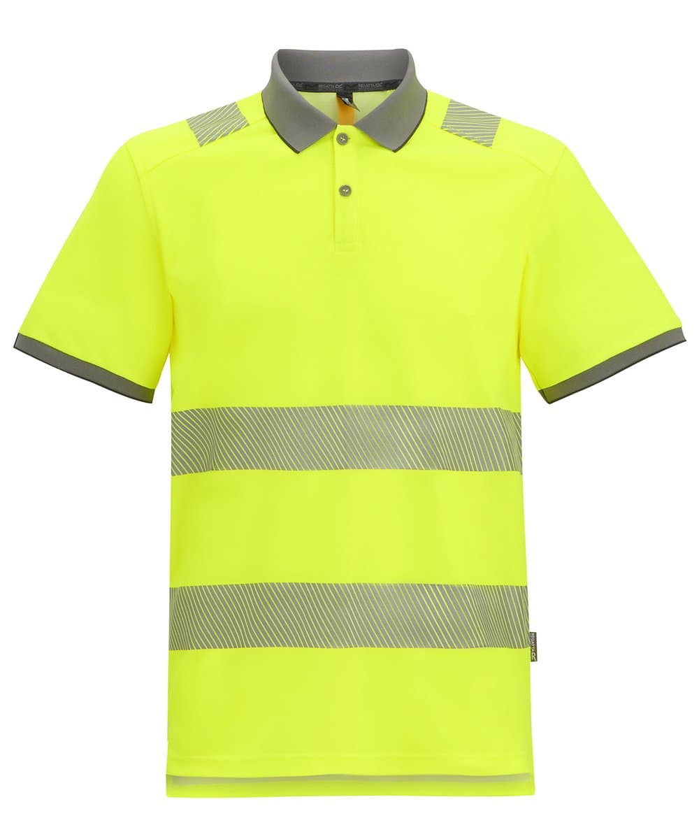 Hi-vis pro comfort polycotton polo 3