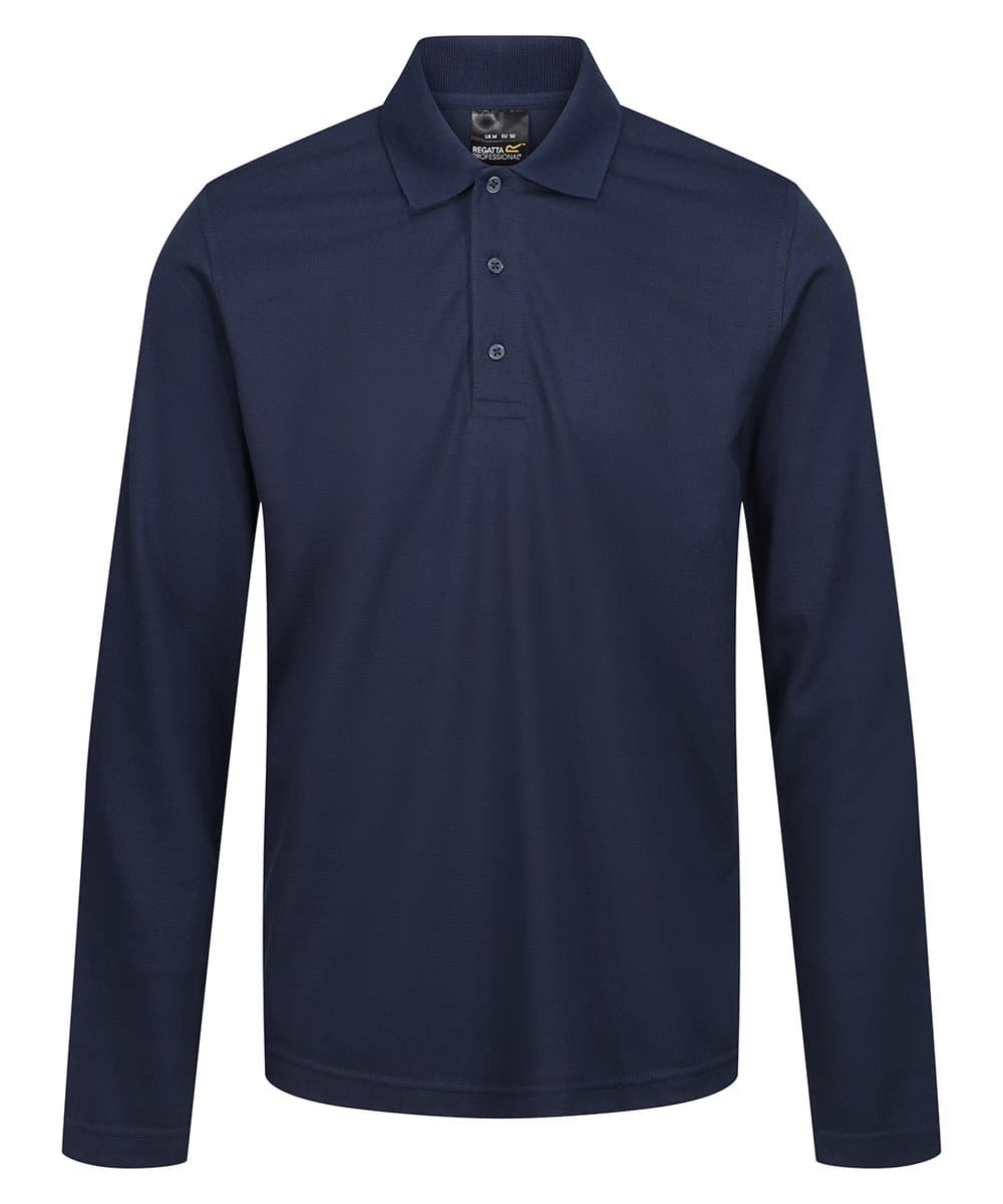 Pro 65/35 long sleeve polo 4
