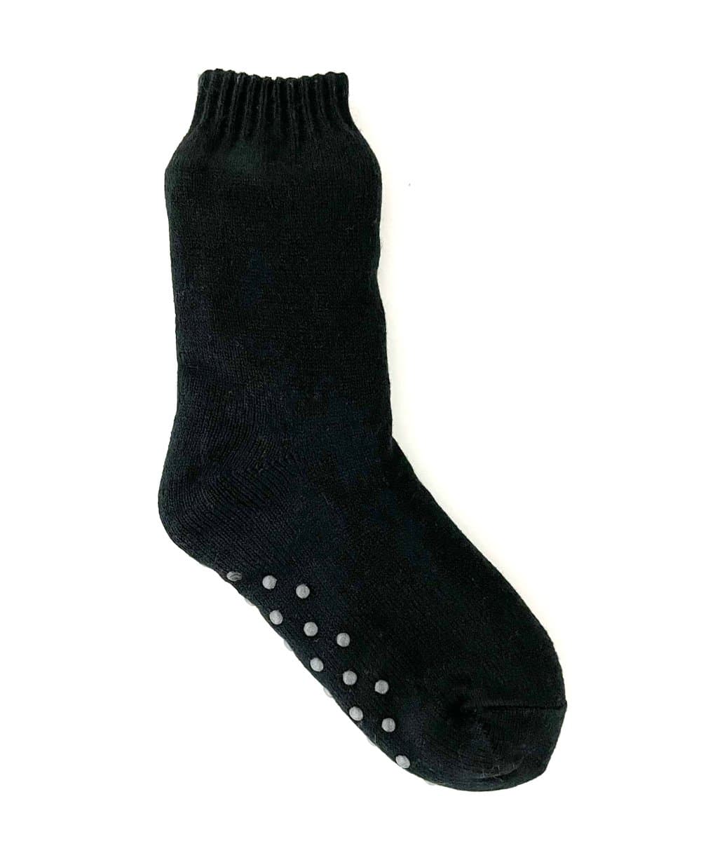 Adult sherpa socks with turndown 2