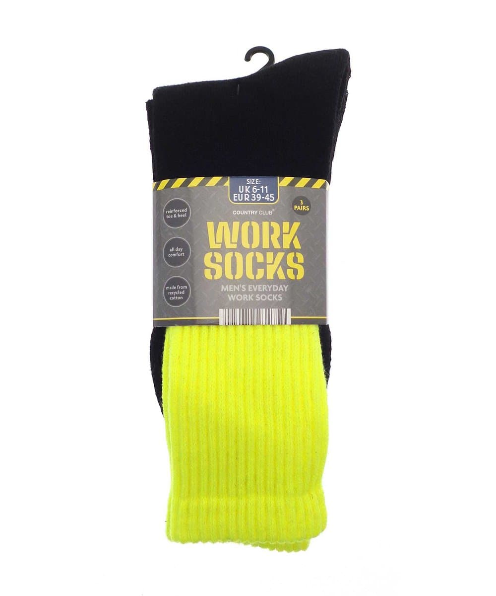 Men’s 3-pack work socks (recycled cotton) 3