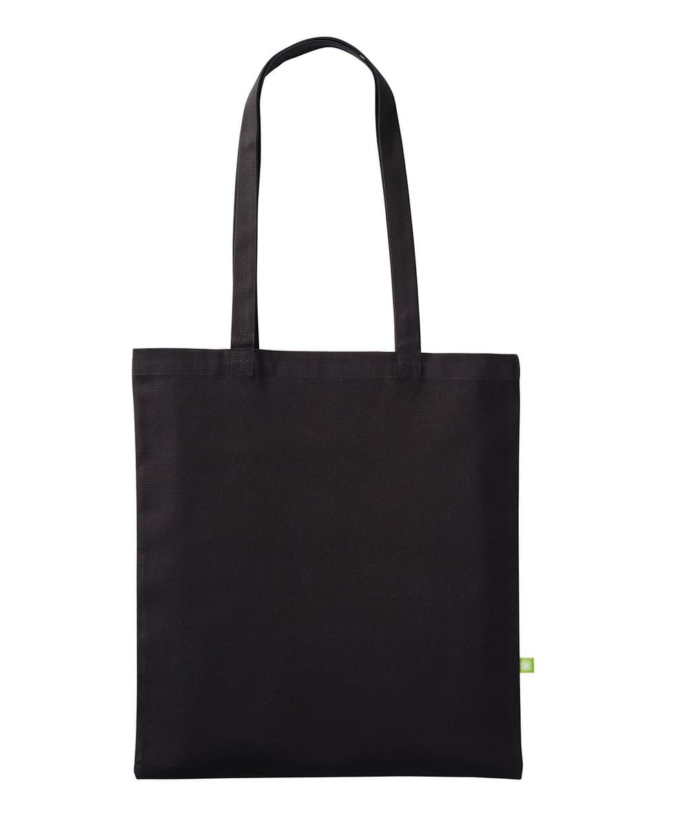 Premium organic canvas shopper long handle 2