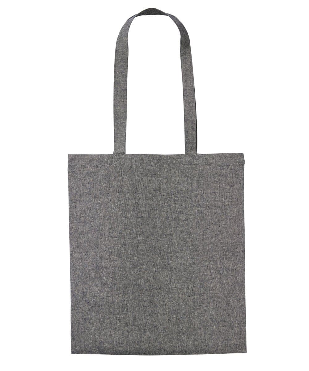 Recycled cotton shopper long handle 2