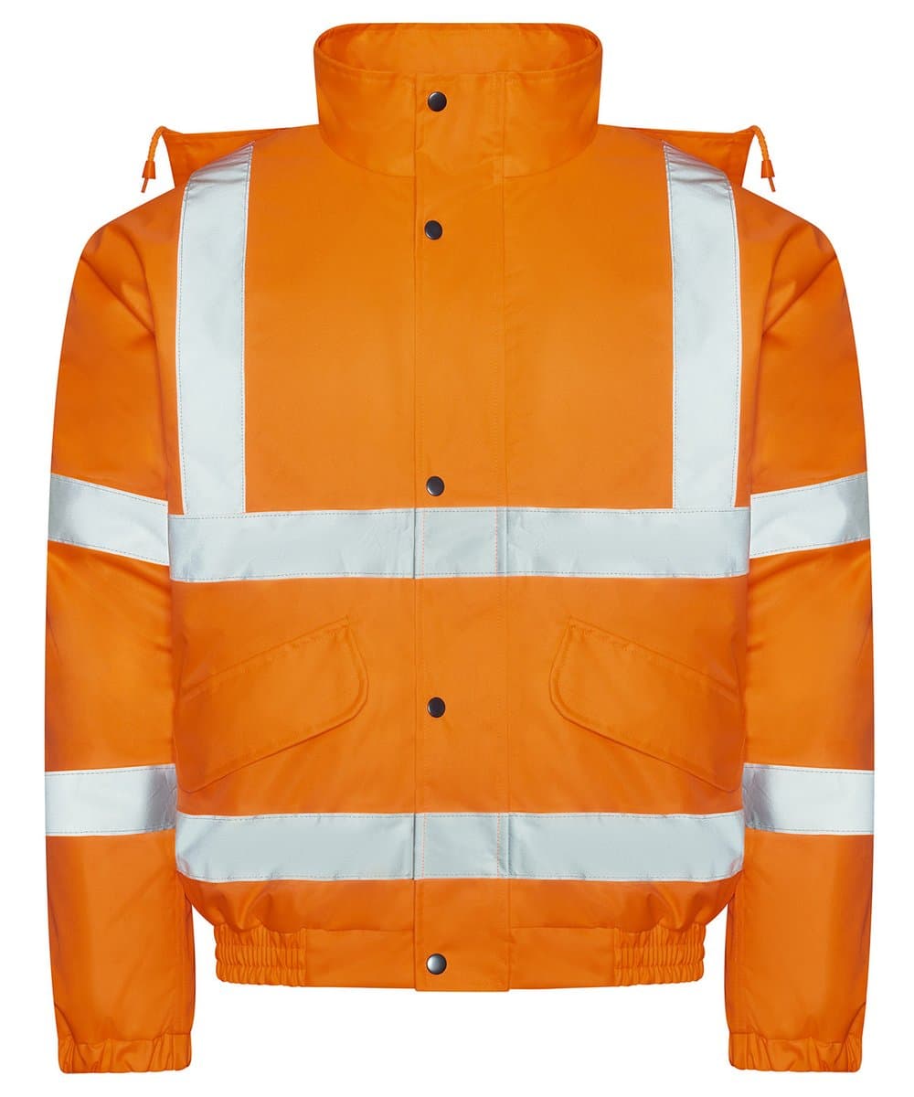 High visibility bomber jacket 2