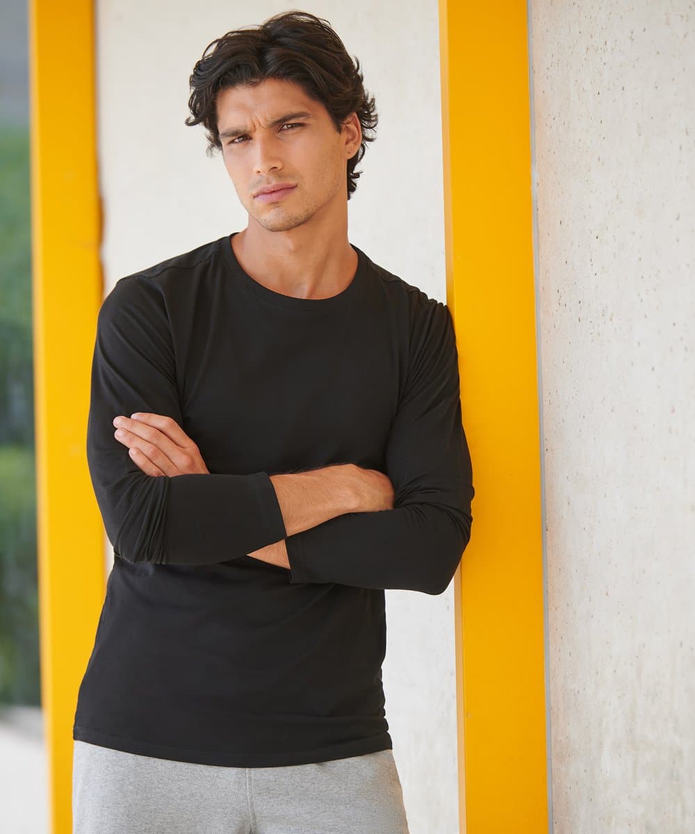 Feel good long sleeved stretch t-shirt 1